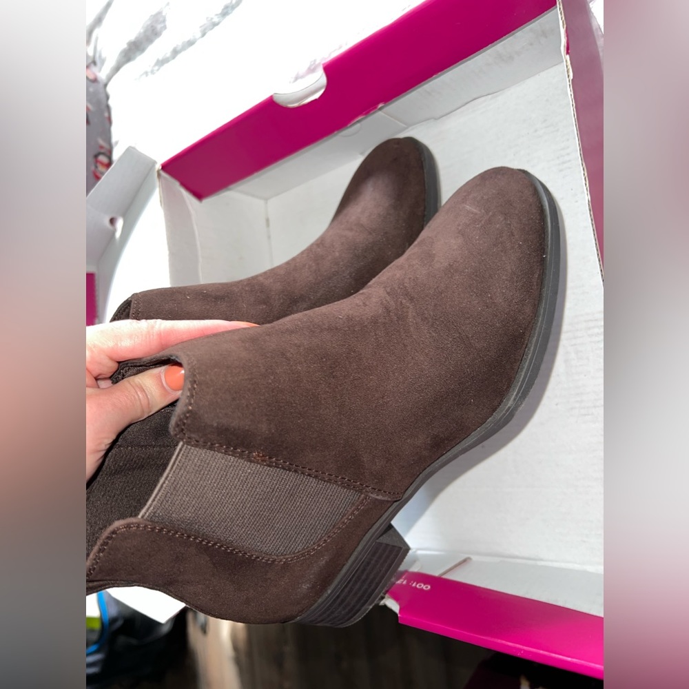 Dark Brown Bootie